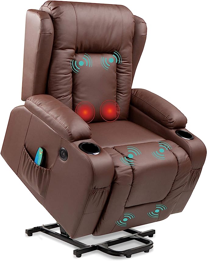 Royale Series - Big Size Manual & Electric Recliner with Vibration Massage and Heat Function - Starting From 72,000/-