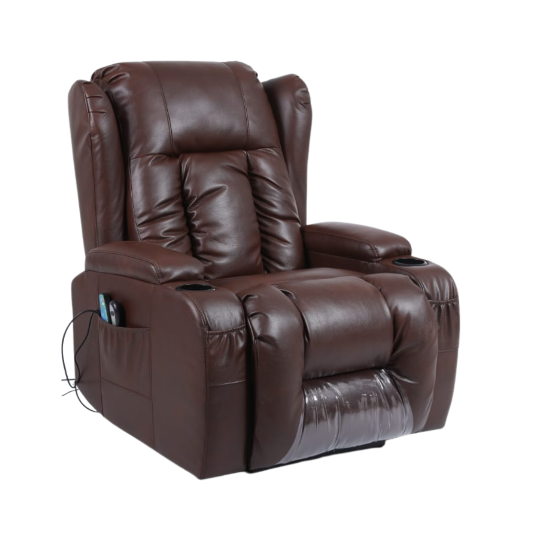 Royale Series - Big Size Manual & Electric Recliner with Vibration Massage and Heat Function - Starting From 72,000/-