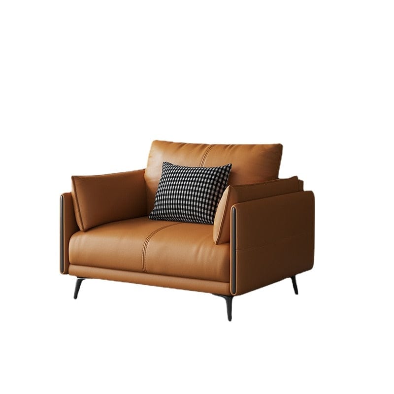 Modern Italian Design Leather Sofa Set