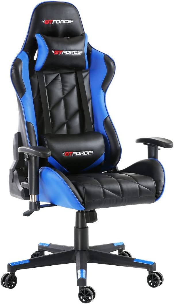 Gaming Chair - 731 Blue – WILDSTONE Best Recliners in Pakistan