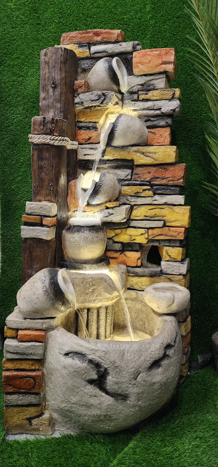 7 Bowl WaterFall-OUTDOOR