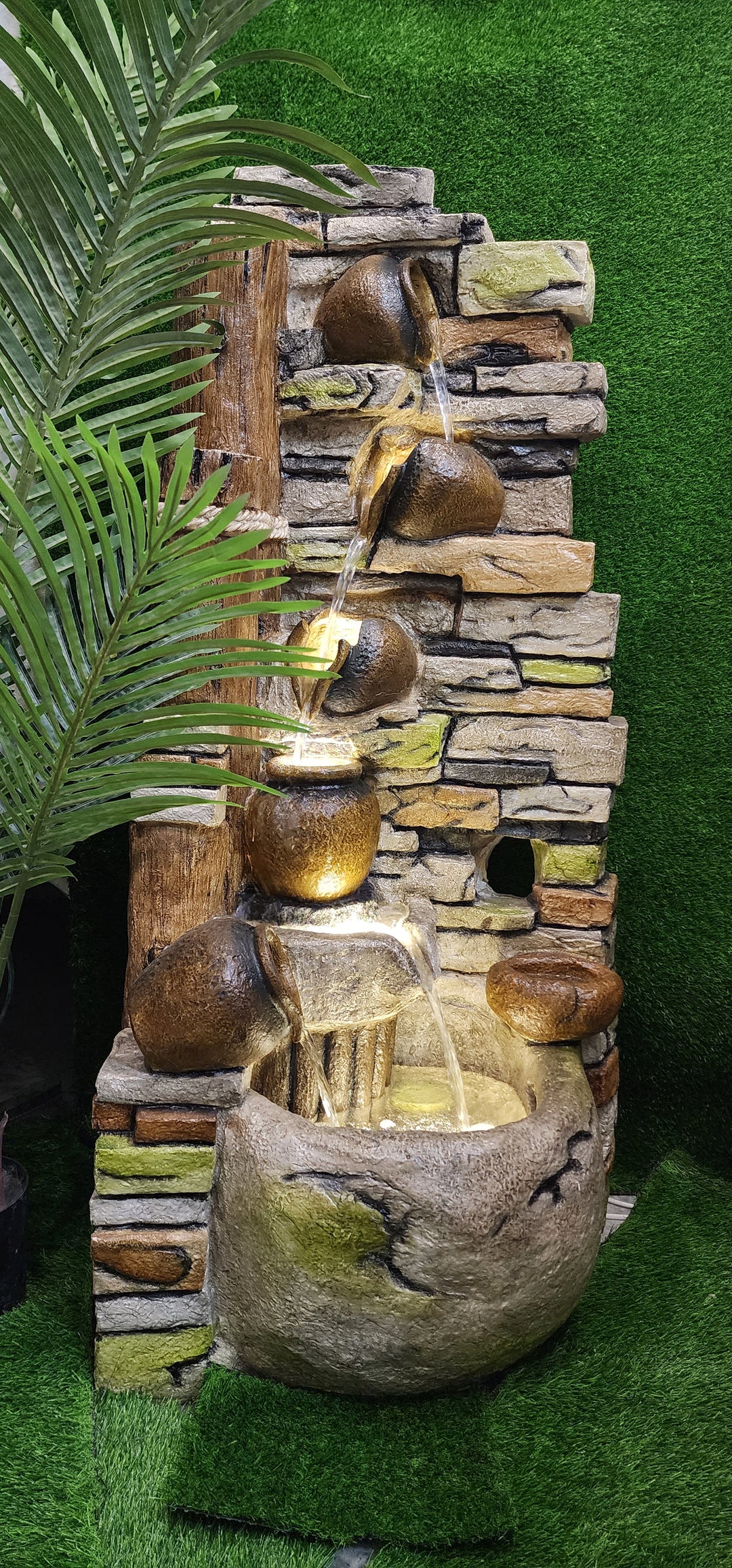 7 Bowl WaterFall-OUTDOOR