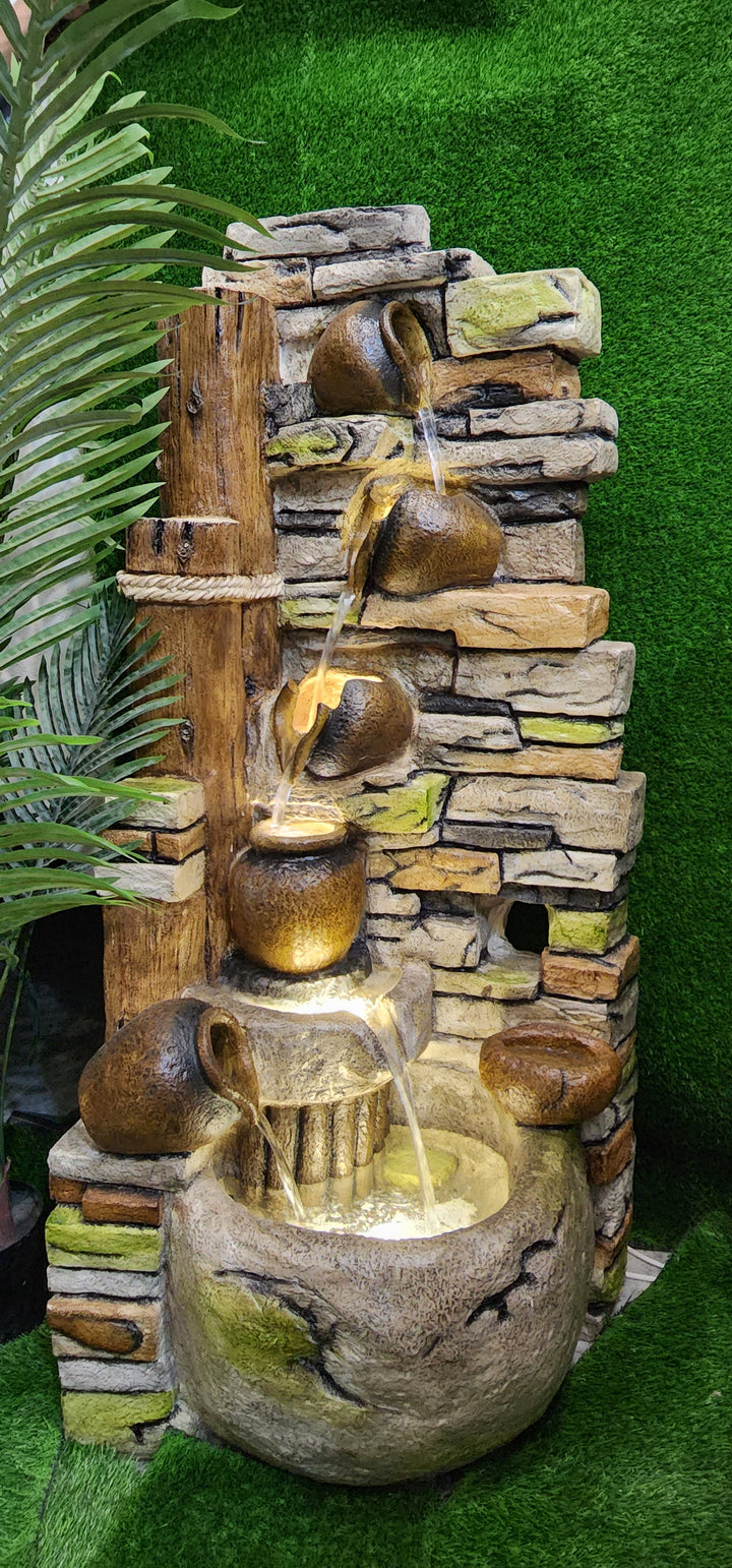 7 Bowl WaterFall-OUTDOOR