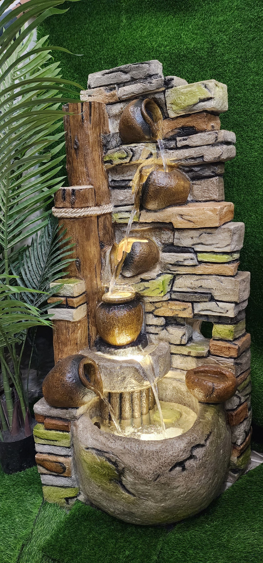 7 Bowl WaterFall-OUTDOOR