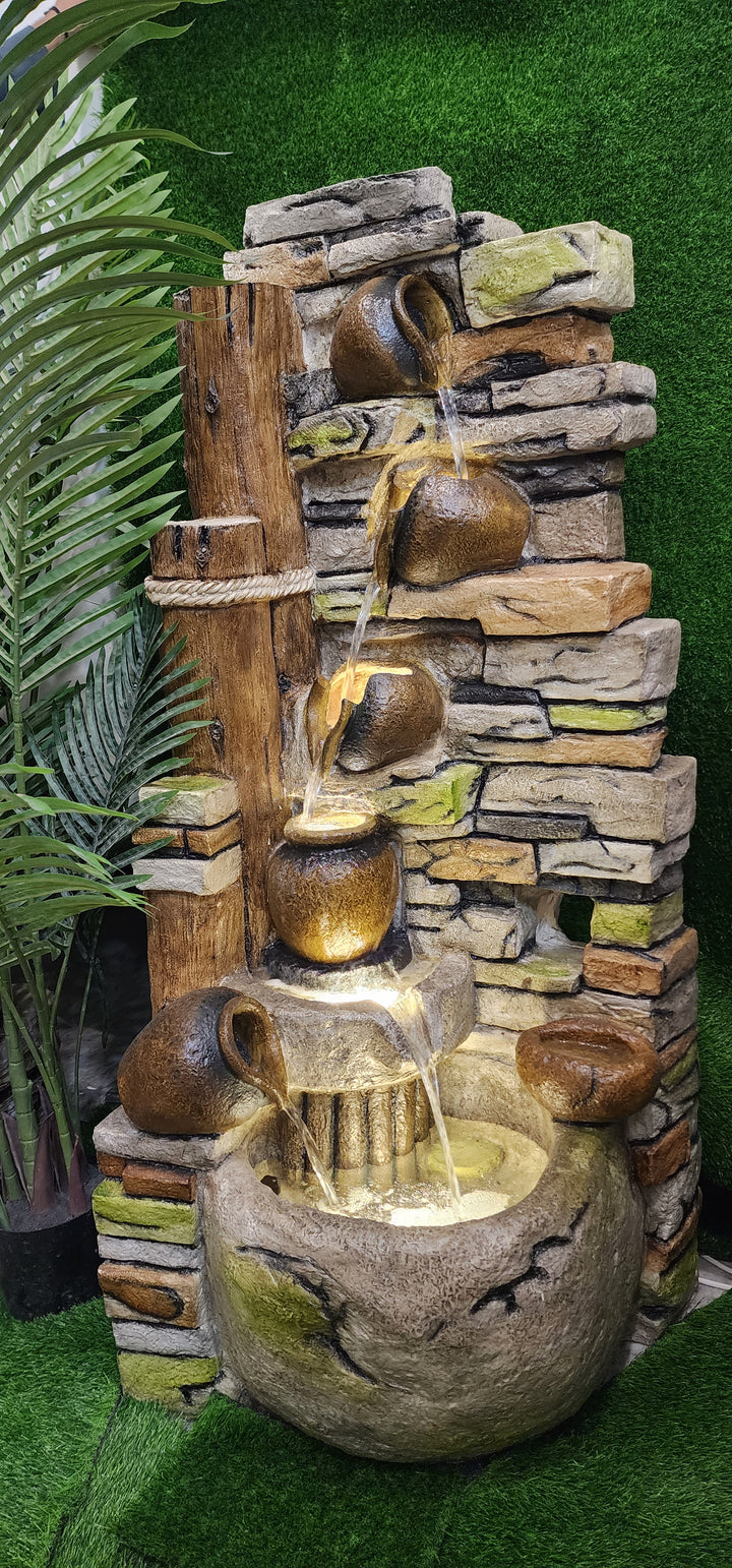 7 Bowl WaterFall-OUTDOOR