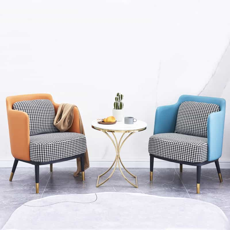 CHAIR SET - ORANGE/BLUE