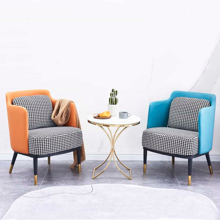 CHAIR SET - ORANGE/BLUE